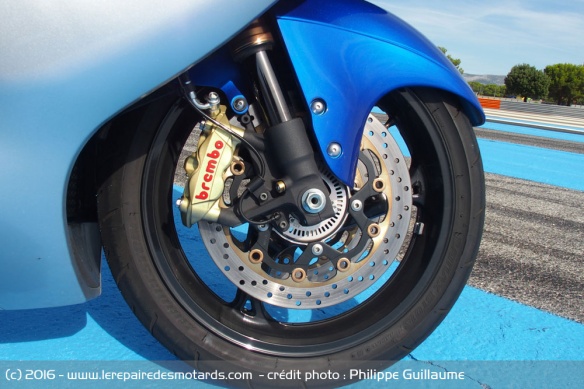 Freins Brembo de Suzuki Hayabusa
