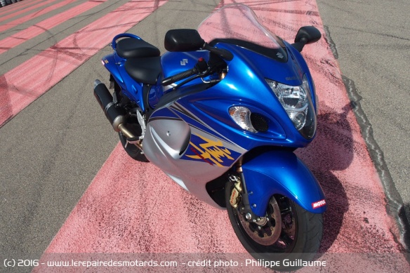 Statique de Suzuki Hayabusa au Castellet