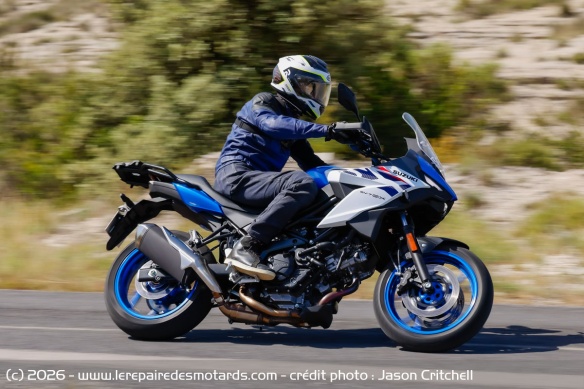 Polic&eacute; par les normes successives, le V-Twin reste efficace et dynamique d&egrave;s qu'il le faut