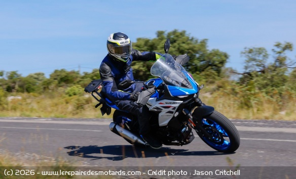 Essai de la Suzuki SV-7GX