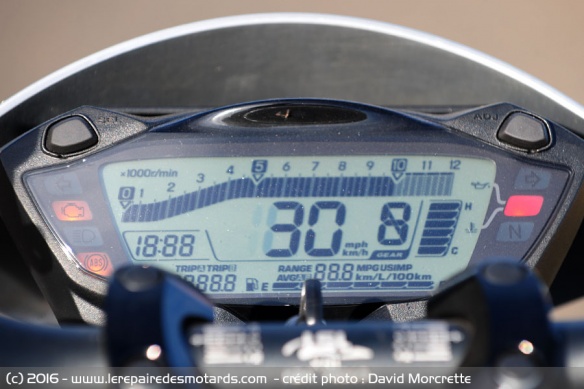 Compteur Suzuki SV Scrambler