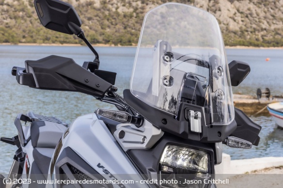 La bulle de la Suzuki V-Strom 1050