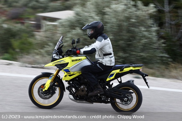 Essai de la Suzuki V-Strom 1050 DE en ville