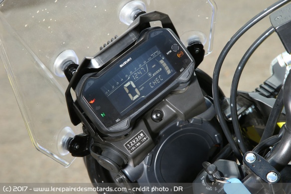 Compteur du Suzuki VStrom 250