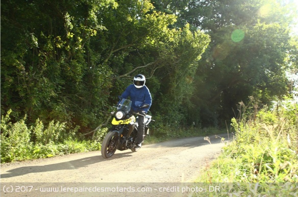 Essai du Suzuki V-Strom 250 sur les chemins