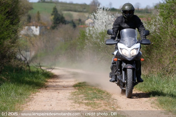 Suzuki V-Strom 650 XT en tous chemins