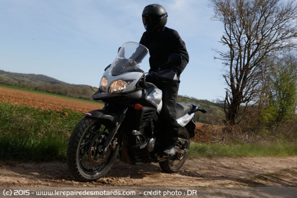 Suzuki V-Strom 650 XT en tout terrain