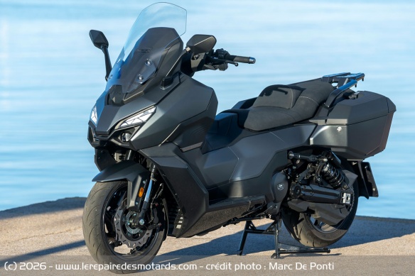Le maxi-scooter SYM TTLBT