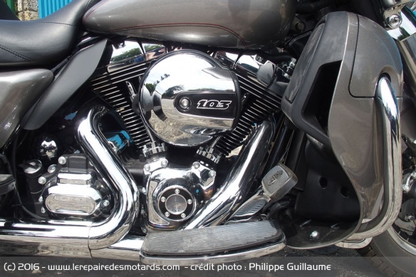 Moteur de la Harley-Davidson Tri Glide Ultra
