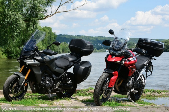Comparo Triumph Tiger 900 GT Pro / Yamaha Tracer 9 GT