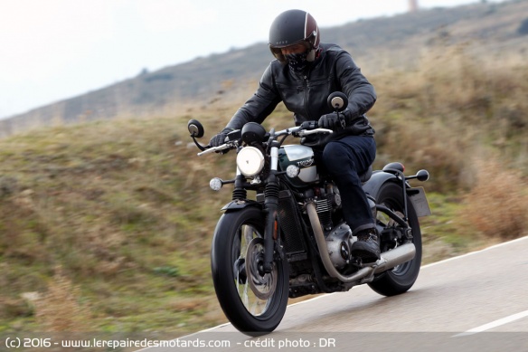 Si la protection est limite, la Bobber reste saine  haute vitesse
