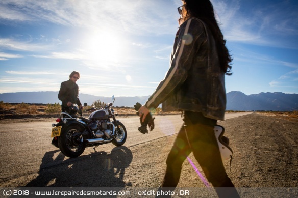 Duo en Triumph Bonneville Speedmaster