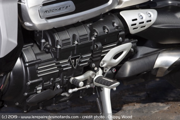 Le trois cylindres des Triumph Rocket 3