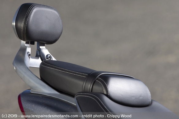 Dosseret de la Triumph Rocket 3 GT