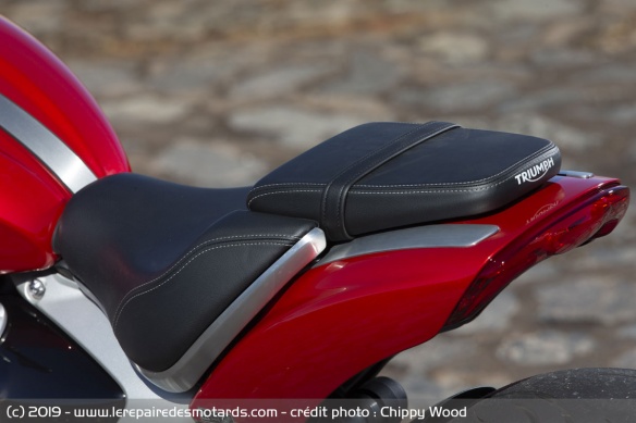 Selle de la Triumph Rocket 3 R