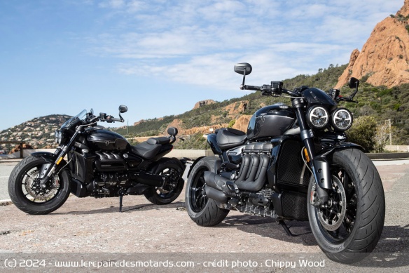 Les Triumph Rocket 3 GT et R Storm
