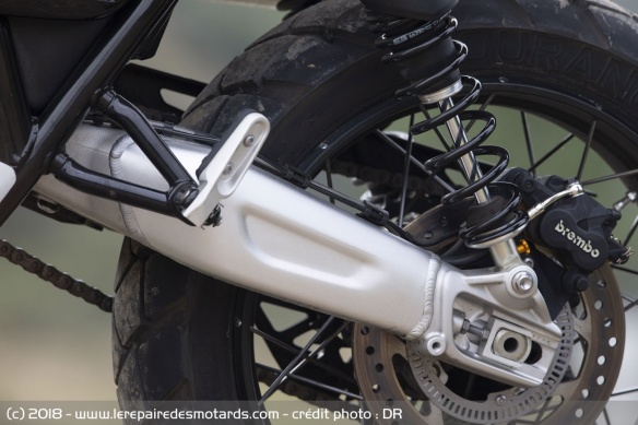 Bras oscillant de la Triumph Scrambler 1200 XC