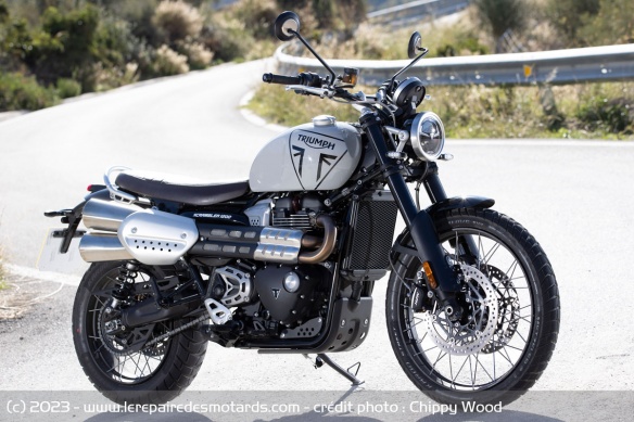 La Triumph Scrambler 1200 X