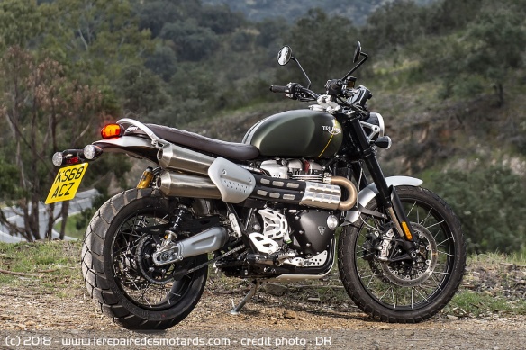 La Triumph Scrambler 1200 XC