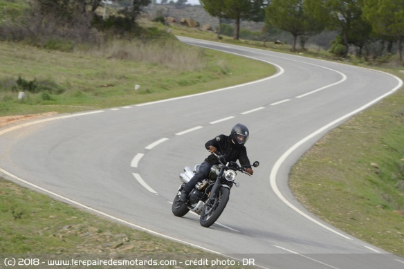 Enchainement de virages avec la XC