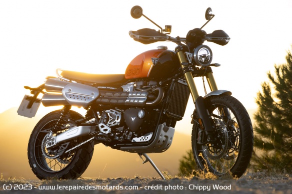 La Triumph Scrambler 1200 XE