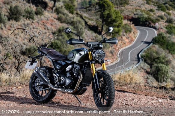 Essai de la Triumph Scrambler 400 X