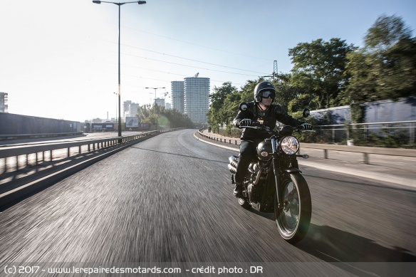 Street Scrambler en ville