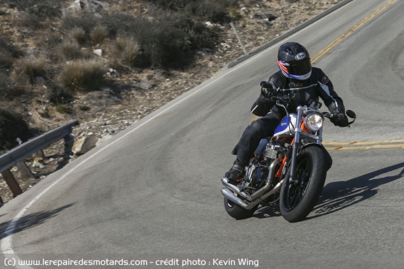 Essai de la Street Tracker sur route