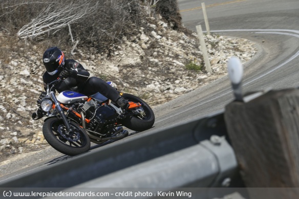 La Street Tracker en courbe