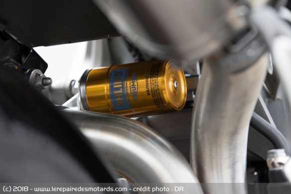 Amortisseur Öhlins de la Triumph Speed Triple RS