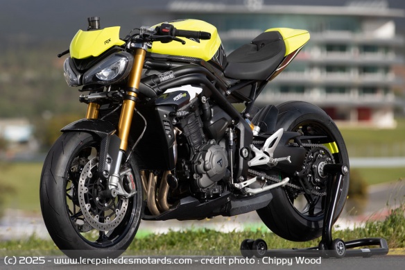 La Triumph Speed Triple 1200 RX est limitée à 1200 exemplaires