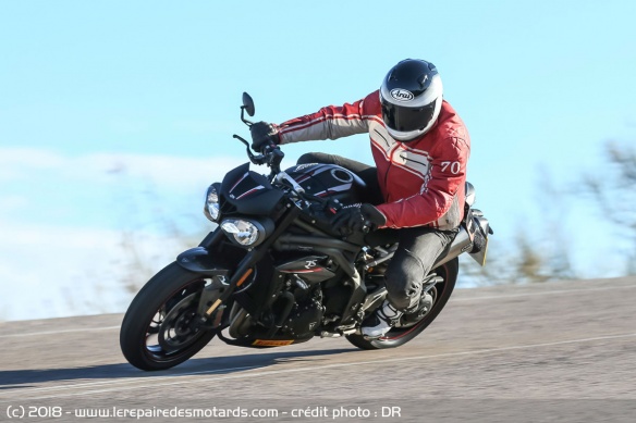 Essai de la Triumph Speed Triple RS sur route