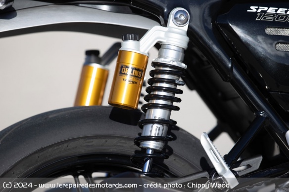 Avec ses suspensions Öhlins, la RS se montre évidemment plus efficace