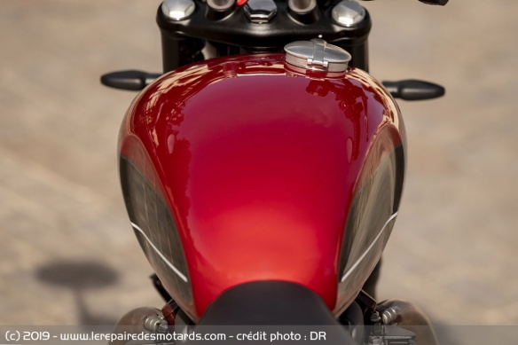 Ergonomie de la Triumph Speed Twin