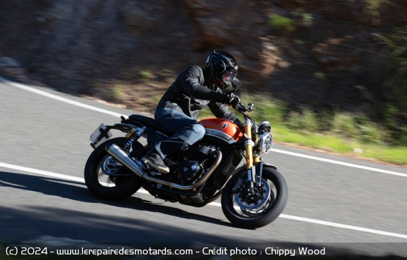 Essai de la Triumph Speed Twin 1200 RS Essai de la Triumph Speed Twin 1200 RS