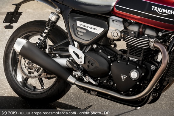 Moteur de la Triumph Speed Twin