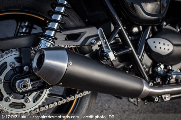 Echappement Triumph Street Cup