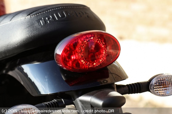 Feu arrière à leds Triumph Street Twin