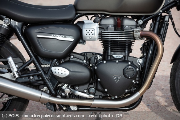 Moteur de la Triumph Street Twin
