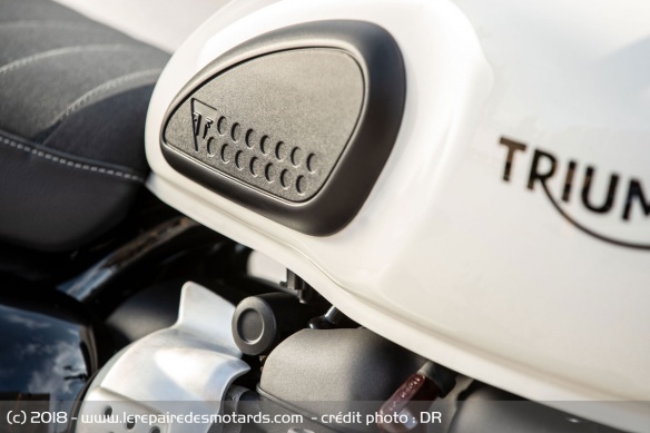 Réservoir de la Triumph Street Twin
