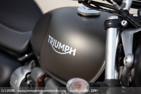 Réservoir de la Triumph Street Twin