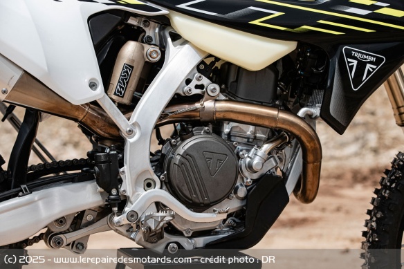 Le moteur délivre 42 ch sur la 250 et plus de 60 sur la 450