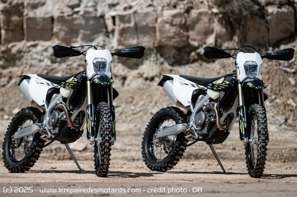 Les enduros Triumph TF 250-E et TF 450-E