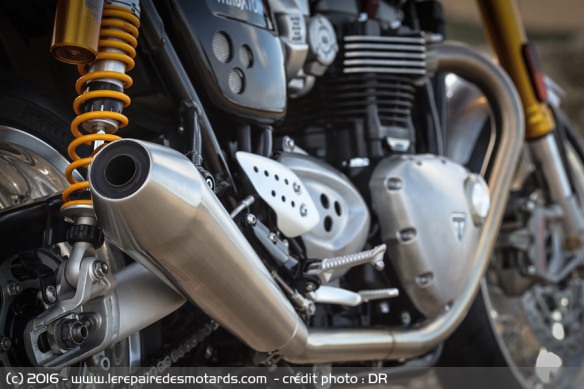 Echappement Triumph Thruxton 1200 R