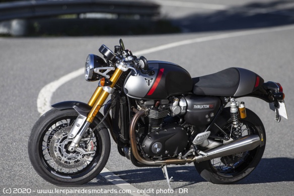 La Thruxton RS se fait plus légère de 6 kg