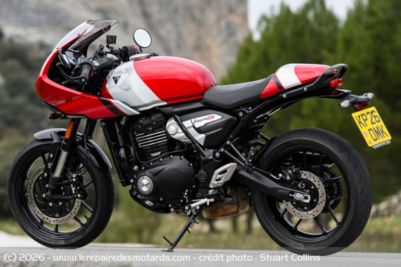 La Triumph Thruxton 400