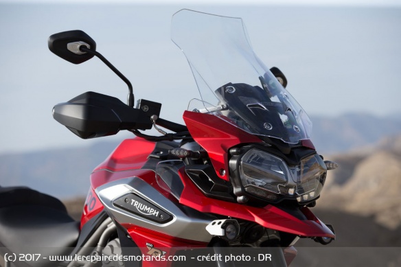 Phare de la Triumph Tiger 1200 XRt