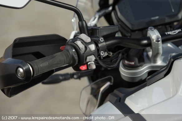 Comodos de la Triumph Tiger 1200 XCa