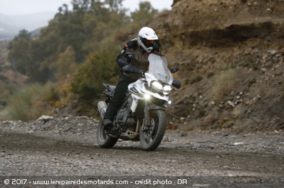 Essai Triumph Tiger 1200 XCa à l'accélération
