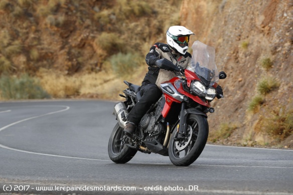 Essai de la Triumph Tiger 1200 XRt sur route
